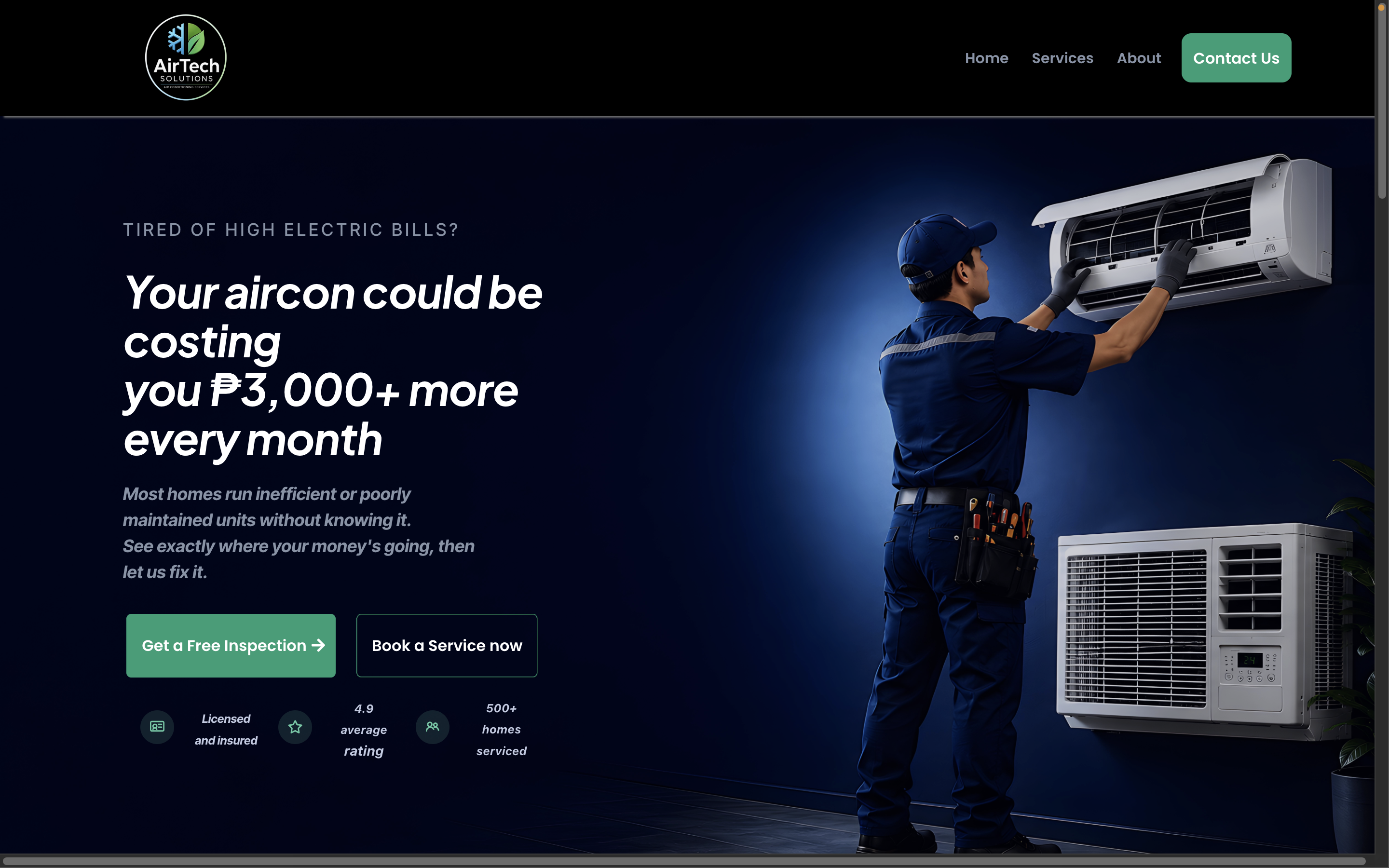 Lead generation funnel landing page overview